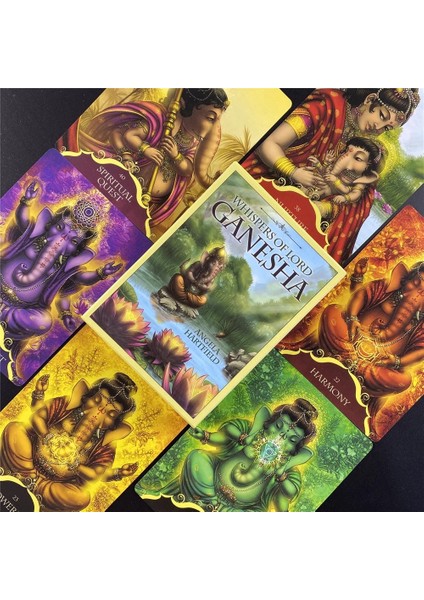 TT63 Tarzı Lord Ganesha Tarot Kartlarının Fısıltıları Rehberlik Kehanet Güverte Partileri Masa Oyunu ve Çeşitli Tarot Seçenekleri (Yurt Dışından) indirimleri