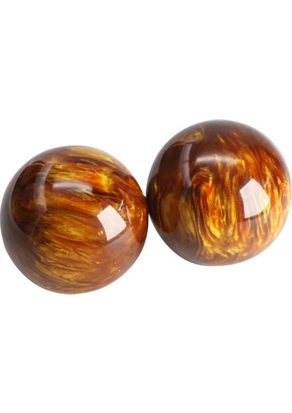 Kumral Tarzı 1 Pair Home Fitness Resin Hand Massage Health Handball Exercise Chinese Baoding Outdoor Therapy Relaxation Stress Strength (Yurt Dışından) fiyatları