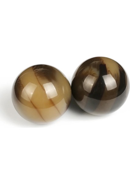 Kumral Tarzı 1 Pair Home Fitness Resin Hand Massage Health Handball Exercise Chinese Baoding Outdoor Therapy Relaxation Stress Strength (Yurt Dışından) indirimleri