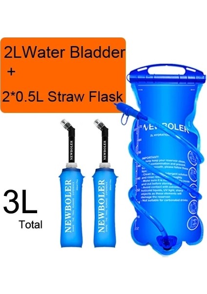 2l ve 2 0,5lb Stili 250ML 500ML Yumuşak Su Şişesi Katlanır Katlanabilir Tpu Yumuşak Flask Koşu Hidrasyon Ack Bel Çantası Yelek SD09 SD10 (Yurt Dışından)