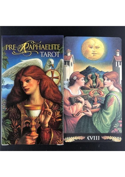 44 Adet TS94 Tarzı Ön Rafael Tarot Kartları Tümü Ingiliz Kutulu Aile Ebeveyn-Çocuk Masada Oyun Eğlencesi (Yurt Dışından) fırsatları