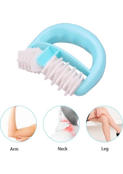 Siyah Stil 1pc Fat Control Roller Massager Cellulite Leg Abdomen Neck Buttocks Fast Anti Cellulite Face Lift Tools Roller Fitness Balls (Yurt Dışından)