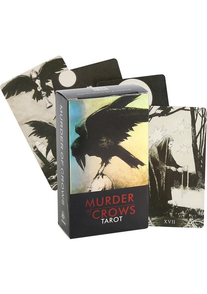 Kargaların Cinayeti Tarzı Gündelik Cadı Tarot Kartları: Fortune Games Taort Deck Board Games Için Efsanevi Kader Kehanetini Sorun ve Bilin (Yurt Dışından)