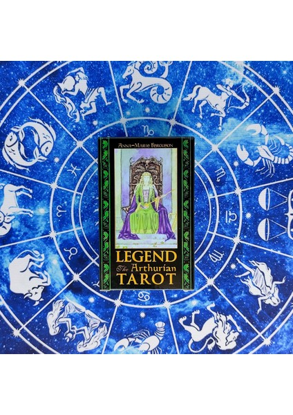 78 Adet TX287 Tarzı Efsane Arthur Tarot Kartları ve Pdf Rehberlik Kehanet Destesi Eğlence Partileri Masa Oyunu Desteği (Yurt Dışından)