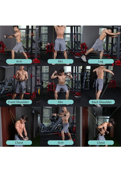 11 Set 100LBS A Stili Spor Elastik Bant 100LBS 150LBS Fitness Direnç Bantları Set Spor Salonu Ev Egzersiz Bantları Fitness Için Genişletici Lastik Bantlar (Yurt Dışından) fiyatları