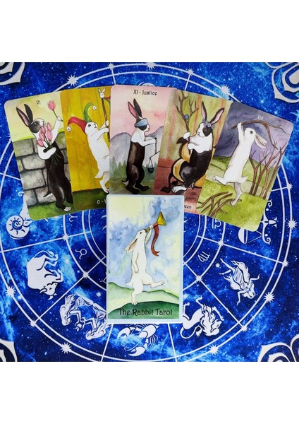 78 Adet TX292 Tarzı Yeni Tavşan Tarot Kartları Rehberlik Kehanet Güverte Eğlence Partileri Masa Oyunu Destek Kutusu (Yurt Dışından) fiyatları