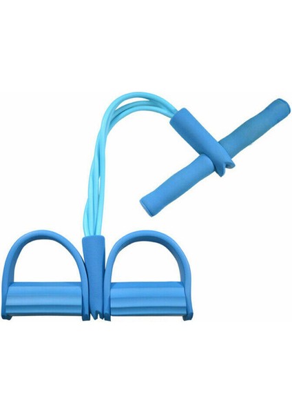 Mavi Stil Fitness Sakız 4 Tüp Direnç Bantları Lateks Pedal Egzersizi Mekik Çekme Halatı Genişletici Elastik Bantlar Yoga Ekipmanı Pilates Egzersizi (Yurt Dışından)