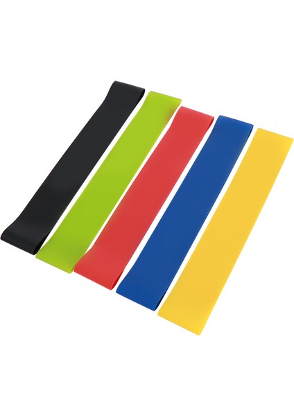 Yeşil Stil 5 Renk Fitness Güç Eğitimi Spor Lateks Kol Uyluk Kayışı Sağlık Elastik Spor Vücut Askıları Direnç Bantları Yoga Çekme Kemeri (Yurt Dışından) modelleri