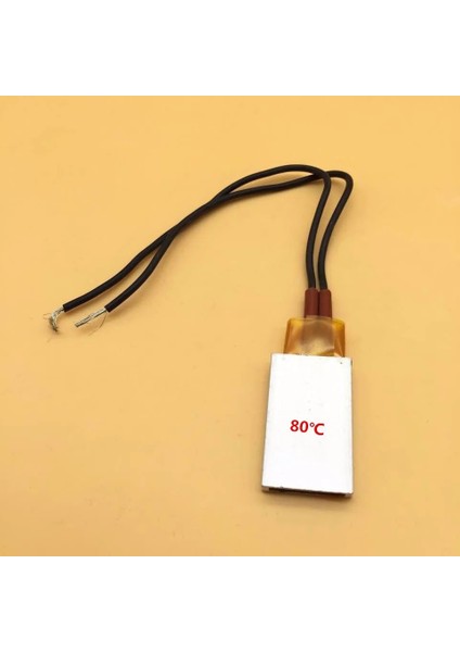 120 Derece Stili Ac Dc 12V 80 Derece -220 Derece Termostat Ptc Alüminyum Elektrikli Isıtıcı Plaka Isıtma Plakası Saç Buhurdan Izolasyonu (Yurt Dışından)