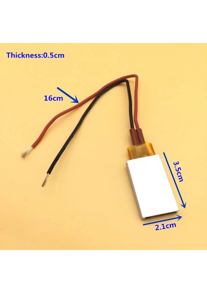 120 Derece Stili Ac Dc 12V 80 Derece -220 Derece Termostat Ptc Alüminyum Elektrikli Isıtıcı Plaka Isıtma Plakası Saç Buhurdan Izolasyonu (Yurt Dışından)