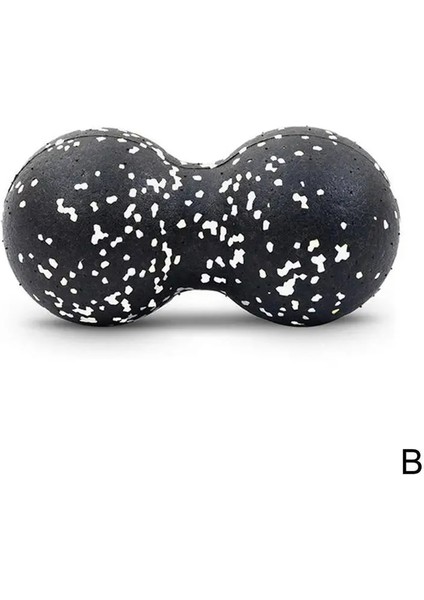 B Tarzı Yoga Masaj Silindiri Top Fıstık Çift Lakros Dikenli Fasiit Topları Plantar Rölyef Hareketlilik Miyofasiyal C2M7 Için Geri Top (Yurt Dışından)