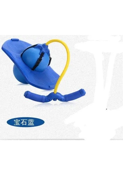 Derin Mavi Tarzı Enerjik Egzersiz Zıplama Sıçrama Yoga Fitness Topu Rock Hopper Pogo Yüksek Sıçrama Uzay Dengesi Sıçrama Tahtası Top Zıplama Oyuncak Topları (Yurt Dışından)