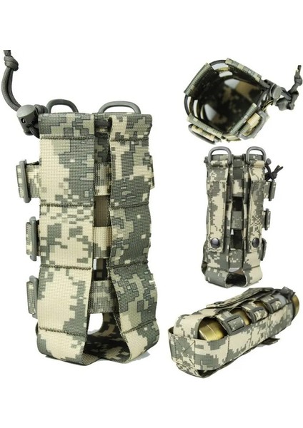 D Stili Yeni 0.5l-2.5ltaktik Molle Su Şişesi Kılıfı Naylon Askeri Kantin Kapağı Kılıf Açık Seyahat Su Isıtıcısı Çantası (Yurt Dışından)