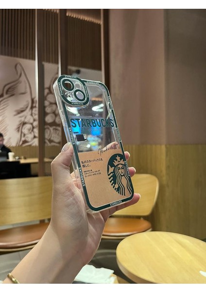 iPhone 14 Plus Marka Detaylı Şeffaf Kaliteli Telefon Kılıfı