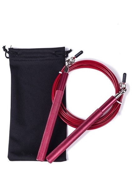 Kırmızı Stil Crossfit Hız Atlama Ipi 3 M Metal Yatak Kolu Ayarlanabilir Ip Korda Ipi Boks Fitness Atlama Egzersiz Eğitimi Için (Yurt Dışından)