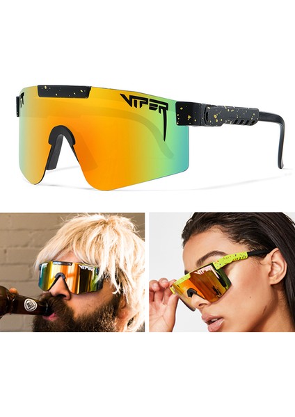 C22 Stili Pit Viper Bisiklet Gözlükleri Erkekler Polarize Spor Bisiklet Güneş Gözlüğü Mtb Bisiklet Gözlükleri UV400 Kadın Koşu Balıkçılık Gözlük Gözlük (Yurt Dışından)