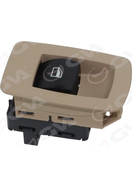 Cam Açma Anahtarı Tekli Bej 4 Fişli Bmw E60 E83 61316951956