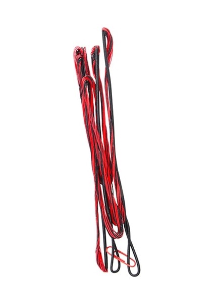 Kırmızı-Siyah 68 Inç Tarzı Trands Okçuluk Bowstring Yedek Yay Dize 8 Renk Fit Olimpik Yay Uzun Yay Açık Avcılık Çekim Aksesuarları (Yurt Dışından)