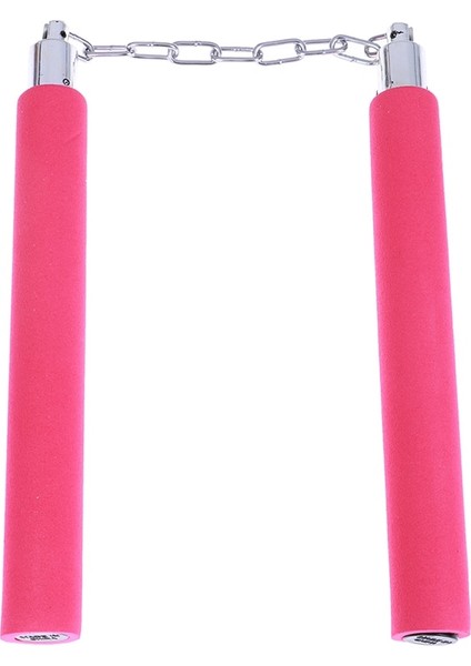 Sarı Stil 1 Adet Karate Dövüş Sanatları Eğitimi Köpük Nunchaku Nunchucks Sopa Uygulama Silahı Fitness Ekipmanları (Yurt Dışından)