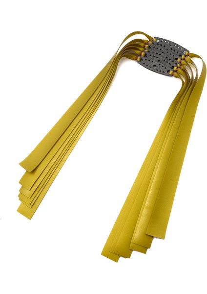 6 Adet 0.9mm Altın Tarzı Adet Sapan Büyük Güç Açık Hava Avcılığı Için Lastik Bant Yükseltme Düz Lastik Bant Spor Ekipmanları (Yurt Dışından)