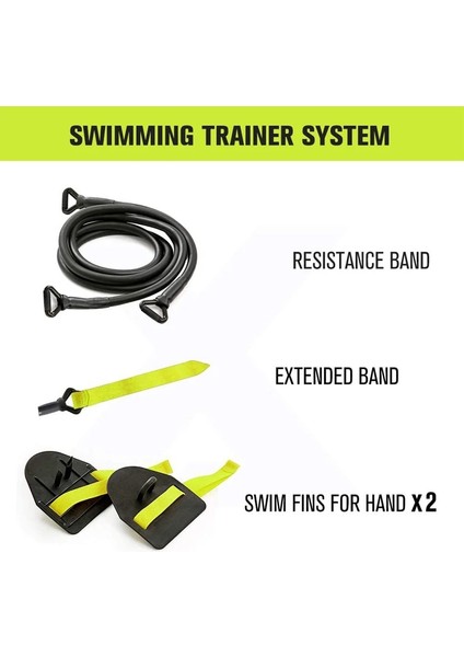 50 Pound Tarzı Fitness Direnç Bandı Profesyonel Simülasyon Yüzme Egzersizi Kara Kol Gücü Egzersizi El Perdeli Kürek Yüzme Dövme (Yurt Dışından) indirimleri