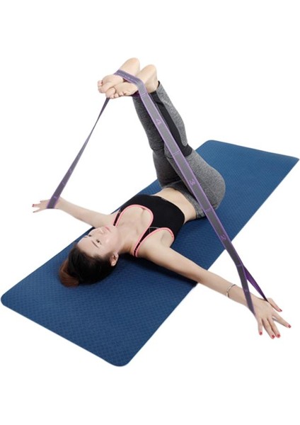 A-Gül Tarzı Yoga Çekme Kayışı Kemer Polyester Lateks Elastik Latin Dansı Germe Bandı Döngü Yoga Pilates Gym Fitness Egzersiz Direnç Bantları (Yurt Dışından) indirimleri