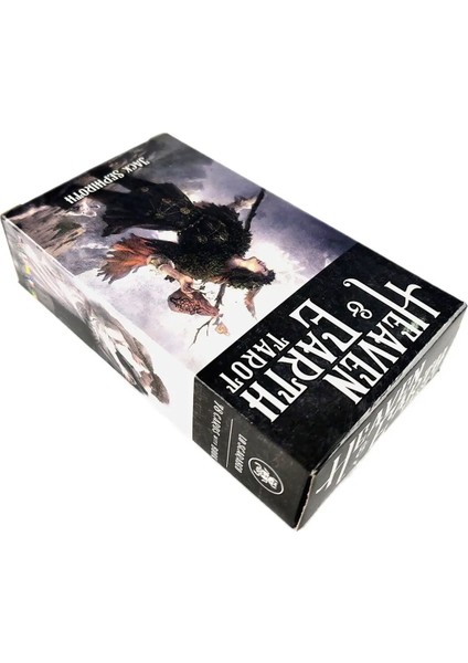 Kara Kedi Stili Yeni Yüksek Li Heaven Earth Tarot Kartları Fal Rehberliği Arkadaş Oyunu Için Pdf Rehberi ile Kehanet Güverte Tahta Oyunu Anlatıyor (Yurt Dışından)