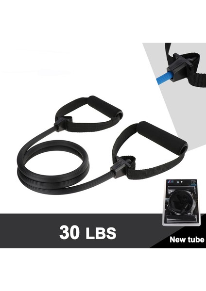 30LB Siyah Stil Direnç Bantları Seti Vücut Geliştirme Genişletici Sıkı Sakız Sporları Egzersiz Elastik Bant Eğitim Için Elastik Bant Fitness Için Lastik Bantlar (Yurt Dışından)