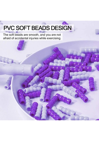 Mavi Stil Ayarlanabilir Segment Ip Atlama Ipi Yumuşak Boncuklu Atlama Ipi Hız Erkekler Kadınlar Için Erkek Kız Öğrenciler Formda Tutmak Eğitim Egzersiz Ağırlığı (Yurt Dışından) fırsatları