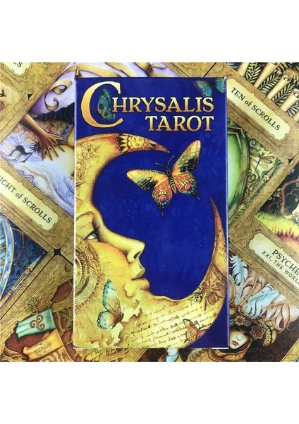 78 Adet TT03 Tarzı Sıcak Satmak Chrysalis Tarot Kartları Masa Oyunları Komik Tahta Tarot Güverte Kart Oyunları Ingilizce Aileler Için Parti Dro (Yurt Dışından)
