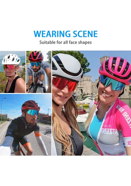 Bordo Tarzı No.2 Boyutu Fotokromik Yarış Bisiklet Gözlükleri Erkek Kadın Doğa Sporları Güneş Gözlüğü Dağ Bisikleti Gözlükleri Yol Bisikleti Bisiklet Gözlükleri (Yurt Dışından) indirimleri