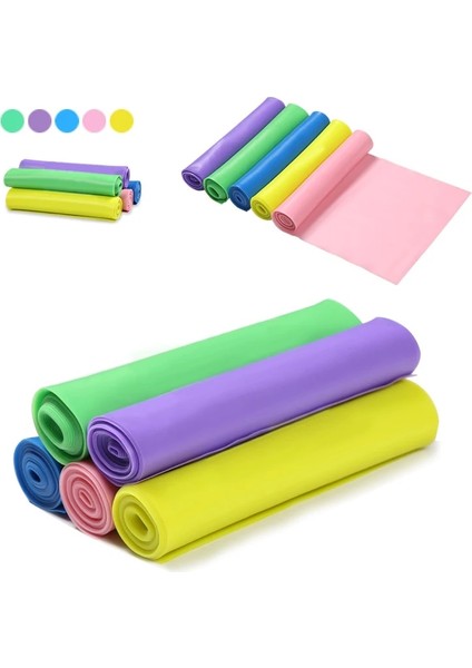 1500X0.35 1 Adet Rastgele Stil Pe Direnç Bantları Fitness Lastik Bant Yoga Pilates Eğitim Genişletici Crossfit Gym Zxh Için Elastik Mukavemet Döngü Bandı (Yurt Dışından) fiyatları