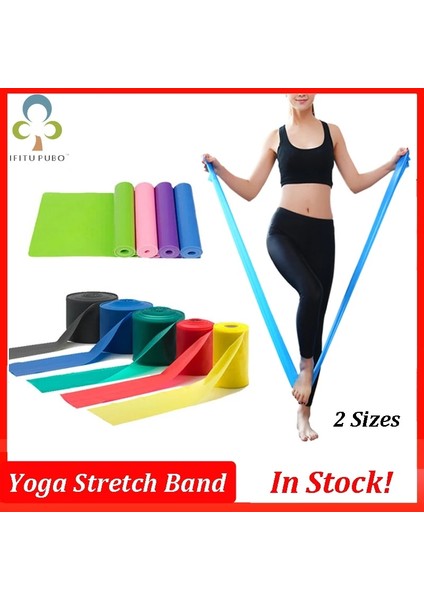 1500X0.35 1 Adet Rastgele Stil Pe Direnç Bantları Fitness Lastik Bant Yoga Pilates Eğitim Genişletici Crossfit Gym Zxh Için Elastik Mukavemet Döngü Bandı (Yurt Dışından) modelleri