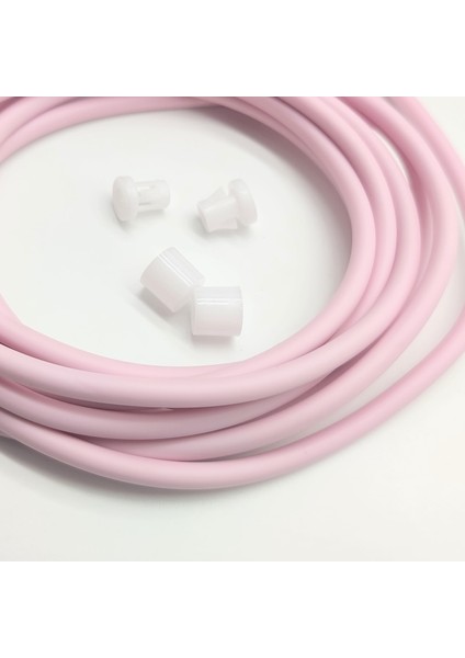 Mor Keçeli Stil 6mm Çap 3 Metre Uzunluk Pvc Katı Kordon Gram Atlama Ipi Yedek Parça Aksesuarları Stoper ile Pembe Beyaz Mor (Yurt Dışından)