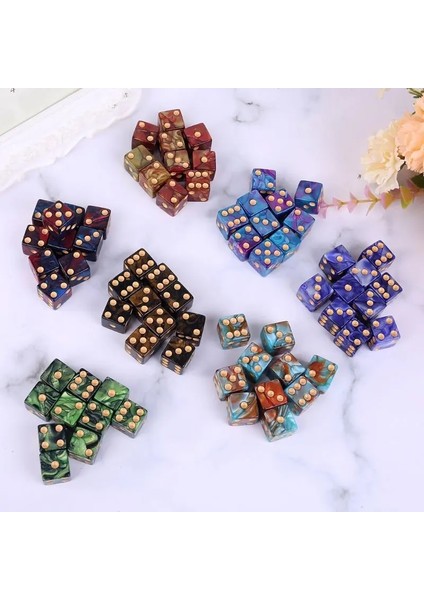 No.2 Tarzı Et Sayı 16 Kare Çokyüzlü Zar Boncuk Sayı Kadran Masaüstü Masa Oyunu (Yurt Dışından) fiyatları