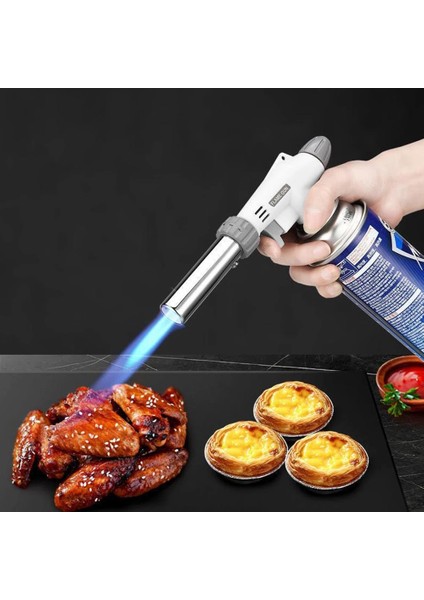 Bir Stil Gaz Alev Tabancası Blowtorch Pişirme Lehimleme Bütan Kendiliğinden Ateşleme Gaz Brülörü Çakmak Isıtma Kaynak Gaz Brülörü Alevi (Yurt Dışından) fiyatları