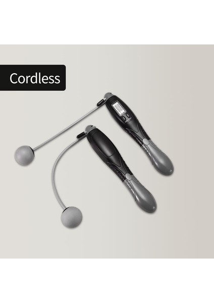 No.4 Tarzı Ordless Elektronik Atlama Ipi Gym Fitness Akıllı Atlama Ipi Sayma Hızı Atlama Sayacı Vücut Geliştirme Spor Ekipmanları (Yurt Dışından)