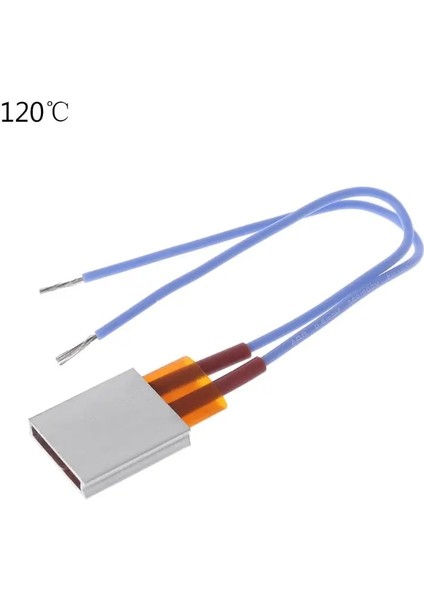 NO.120 Stili 12V Ptc Seramik Elektrikli Isıtma Plakası Alüminyum Kabuk Seramik Levha Sabit Sıcaklık Isıtıcı Derecesi (Yurt Dışından)