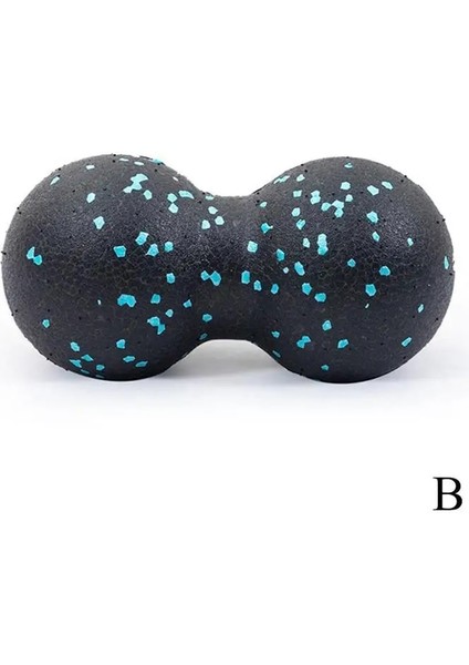 Mavi Stil Lakros Miyofasya Topu Fıstık Masaj Topu Yüksek Yoğunluklu Hafif Top Ağrısını Rahatlatmak Yoga Fasya Fitness Vücut Egzersizi H7X1 (Yurt Dışından)