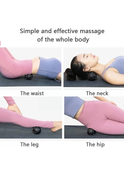 Mavi Stil Lakros Miyofasya Topu Fıstık Masaj Topu Yüksek Yoğunluklu Hafif Top Ağrısını Rahatlatmak Yoga Fasya Fitness Vücut Egzersizi H7X1 (Yurt Dışından) indirimleri