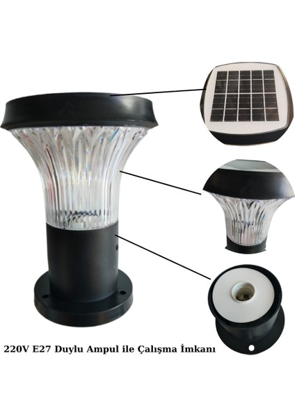 100WATT Güneş Enerjili Solar Set/baba Üstü Bahçe Armatürü fiyatları