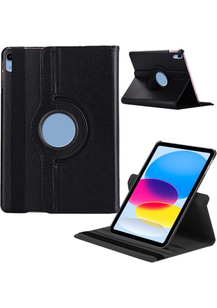 Apple iPad 10. Nesil / iPad A16 Uyumlu 10,9 Inç Döner Standlı Tablet Kılıfı