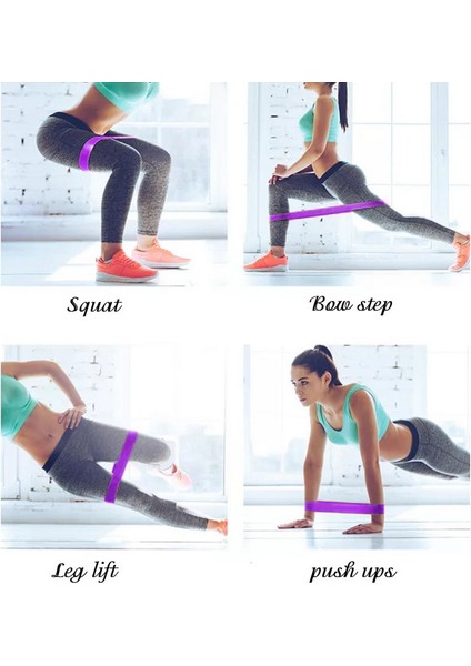 No.3 Tarzı Taşınabilir Fitness Egzersiz Ekipmanları Kauçuk Direnç Bantları Yoga Spor Salonu Elastik Sakız Gücü Pilates Crossfit Kadın Ağırlık Sporları (Yurt Dışından)