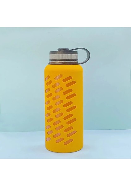 40 Oz Turuncu Tarzı 1 Adet Şişe Koruyucu Kapak Silikon Kaymaz Çizmeler Kollu Bardak Kapağı Oz Hydro-Flask Flask Su Şişesi Için (Yurt Dışından)