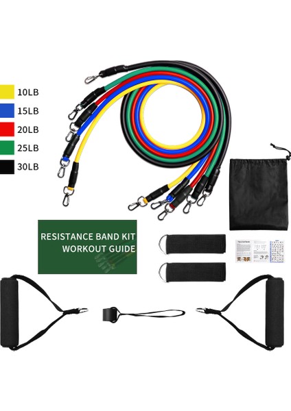F Latexgglan Tarzı Lateks Normal Et Lateks Tüp Direnç Bantları Egzersiz Kapısı Fitness Çekme Halatı Elastik Spor Salonu Genişletici Kas Gücü Eğitim Ekipmanları (Yurt Dışından) fırsatları