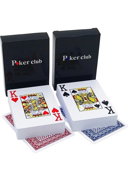 1 Mavi Stil 100% Plastic Pvc Playing Card Game Poker Cards Waterproof And Dull Polish Poker Club Casino Board Games Accessories (Yurt Dışından)