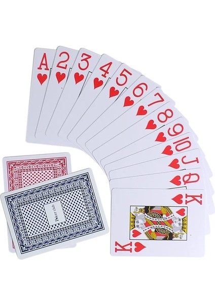 1 Mavi Stil 100% Plastic Pvc Playing Card Game Poker Cards Waterproof And Dull Polish Poker Club Casino Board Games Accessories (Yurt Dışından)