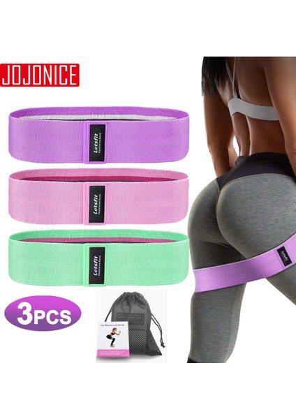 Mavi Stil 3pcslot Fitness Lastik Bant Elastik Yoga Direnç Bantları Set Kalça Daire Genişletici Bantlar Spor Salonu Ev Egzersiz Ganimet Bandı (Yurt Dışından) fiyatları
