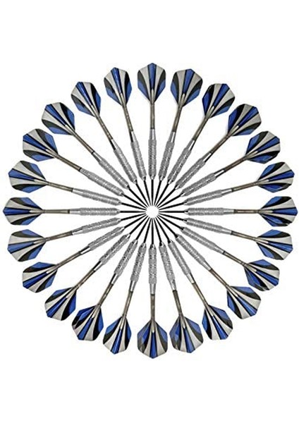 Et Gümüş Çelik Ucu Plastik Şaftlı Dart Seti 21G Standart Sert Dart Sisal Dart Tahtası Için Nikel Kaplama Kapalı Oyun (Yurt Dışından)