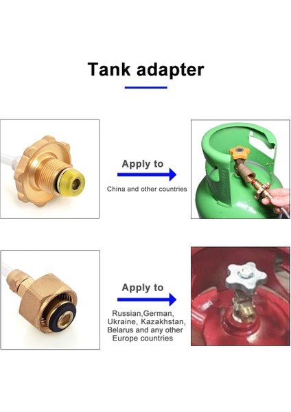No.3 Tarzı Widesea Açık Gaz Sobası Kamp Sobası Propan Dolum Adaptörü Brülör Lpg Düz Silindir Tankı Çoğaltıcı Şişe Adaptörü Kaydet (Yurt Dışından) indirimleri